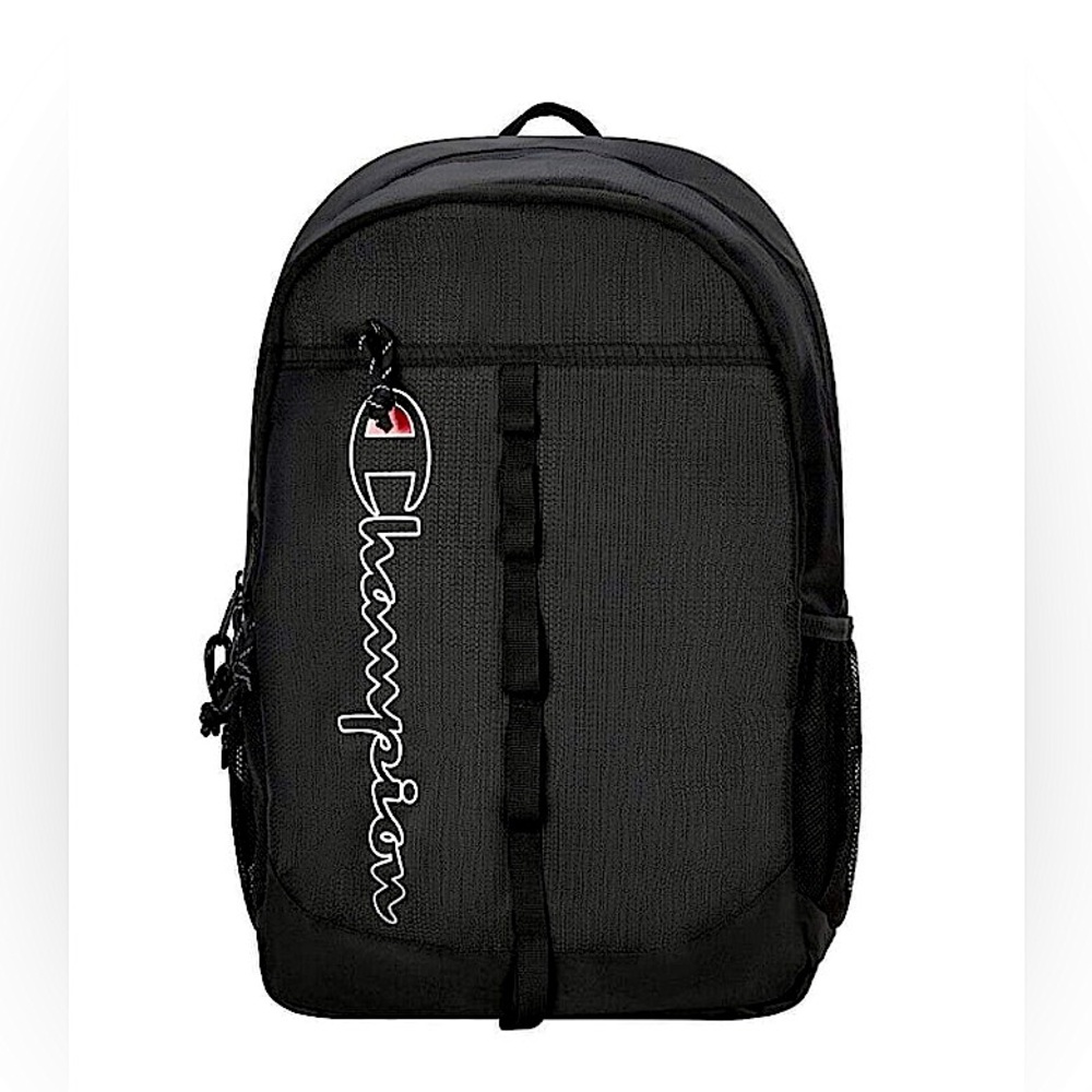 CHAMPION Backpack (black) with padded Laptop Sleeve NWT